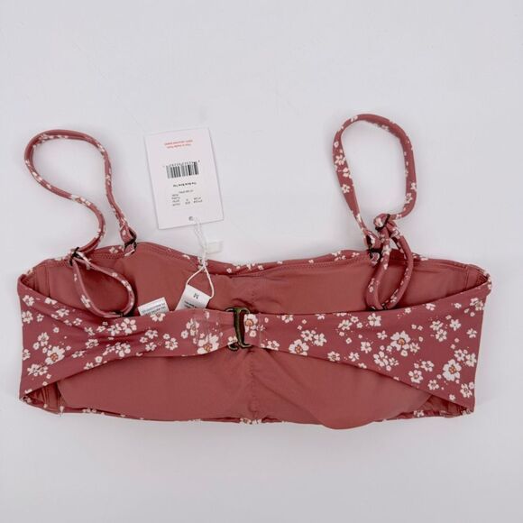Andie Swim The Bora Bora Bikini Top In Ditsy Floral Size Medium NWT - Picture 3 of 6
